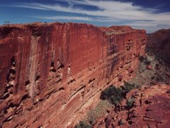 Overhanging wall, Kings Canyon NP Overhanging wall, Kings Canyon NP