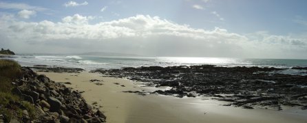 Cannibal bay, Catlins coast Cannibal bay, Catlins coast