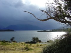 Lake Te Anau, nördlich von Te Anau Lake Te Anau, nördlich von Te Anau
