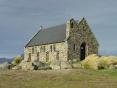 Alte, kleine Kirche, Lake Tekapo Alte, kleine Kirche, Lake Tekapo