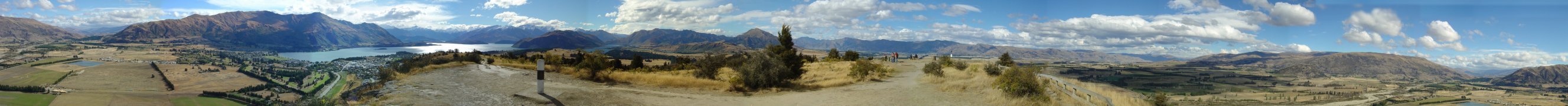 360 panorama Mt. Iron, Wanaka