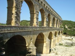 Pont du Gard - in der Nähe von Avignon Pont du Gard - in der Nähe von Avignon