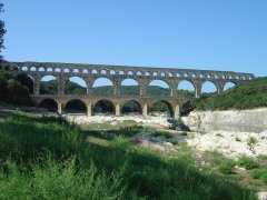 Pont du Gard - in der Nähe von Avignon Pont du Gard - in der Nähe von Avignon