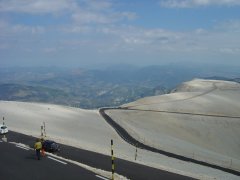 Mont Ventoux - auf knapp 2000 m Mont Ventoux - auf knapp 2000 m