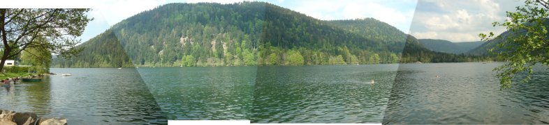 Panorama Lac de Longemer Panorama Lac de Longemer